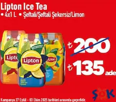 LİPTON ICE TEA SOĞUK ÇAY 4X1 L fiyat ve kampanya bilgisi